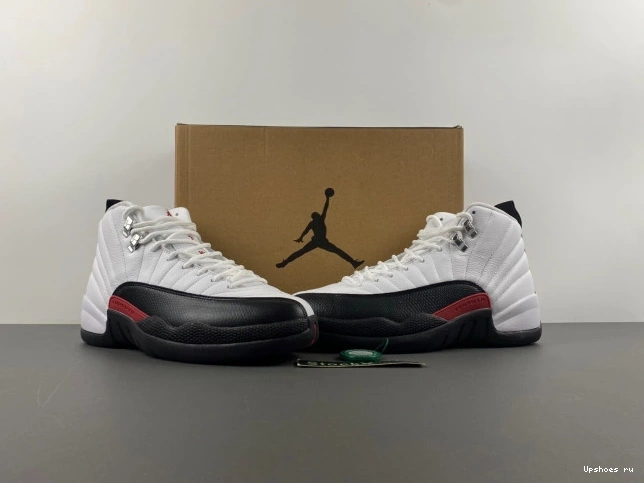 12 -162 Jordan Retro Taxi  Red CT8013 1107